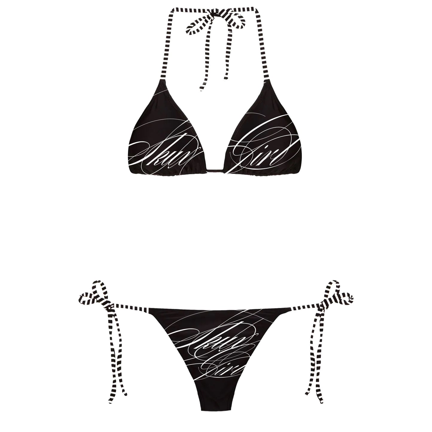 SkuxGirl Tattoo Bikini ‘Black’