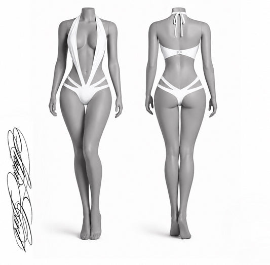 Rem BodySuit (White) *coming soon*