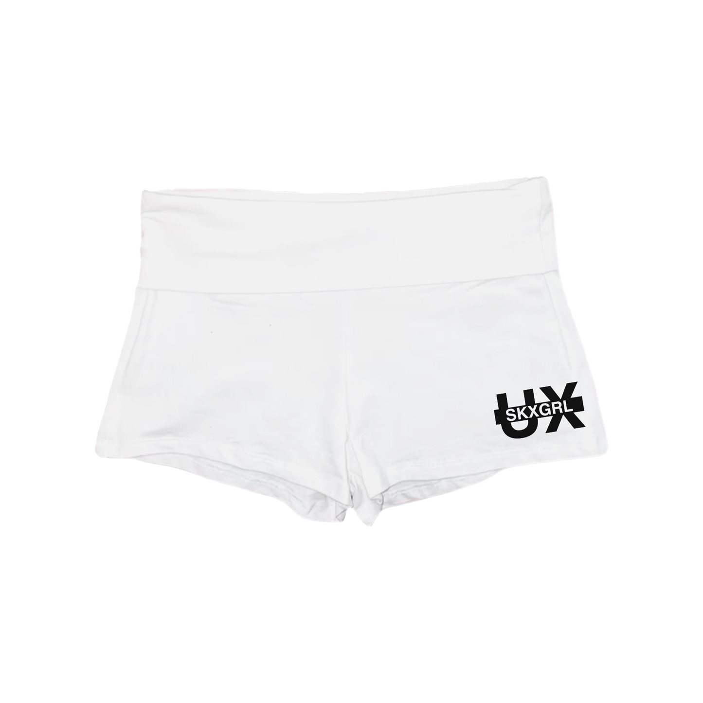 UX Logo Mini Short White