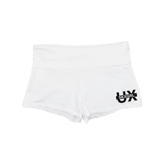 UX Logo Mini Short White